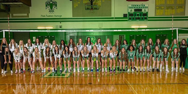Tumwater High School Volleyball Team Photo